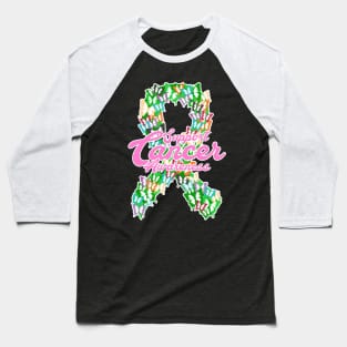 Support Cancer Awareness Baseball T-Shirt